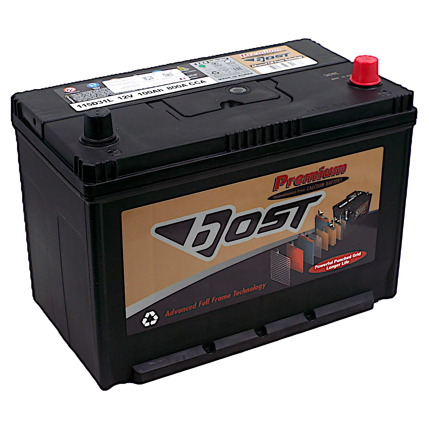 Аккумулятор BOST ASIA 115D31L 100 Ач о.п.