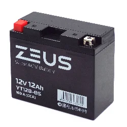 Аккумулятор ZEUS SUPER AGM 12 Ач п.п. (YT12B-BS) Фото 1