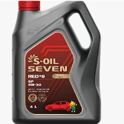 Масло моторное S-OIL Seven RED #7 SL 5W-30, 4л РАСПРОДАЖА Фото 1