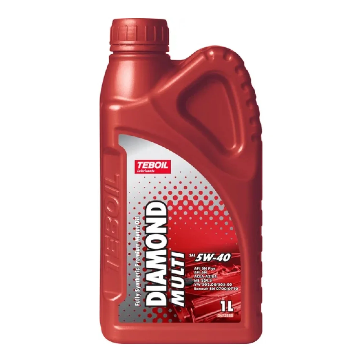 Масло моторное TEBOIL Diamond Multi 5W-40, 1л РАСПРОДАЖА Фото 1