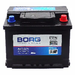 Аккумулятор BORG Standard 60 Ач о.п. (ТУРЦИЯ) Фото 1
