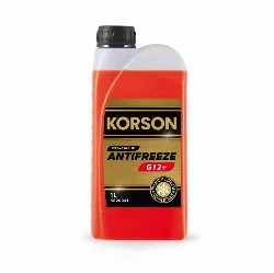 Антифриз KORSON Concentrate G12+ красный, 1л Фото 1