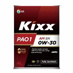 Масло моторное KIXX PAO1 SN 0W-30, 4л Фото 1