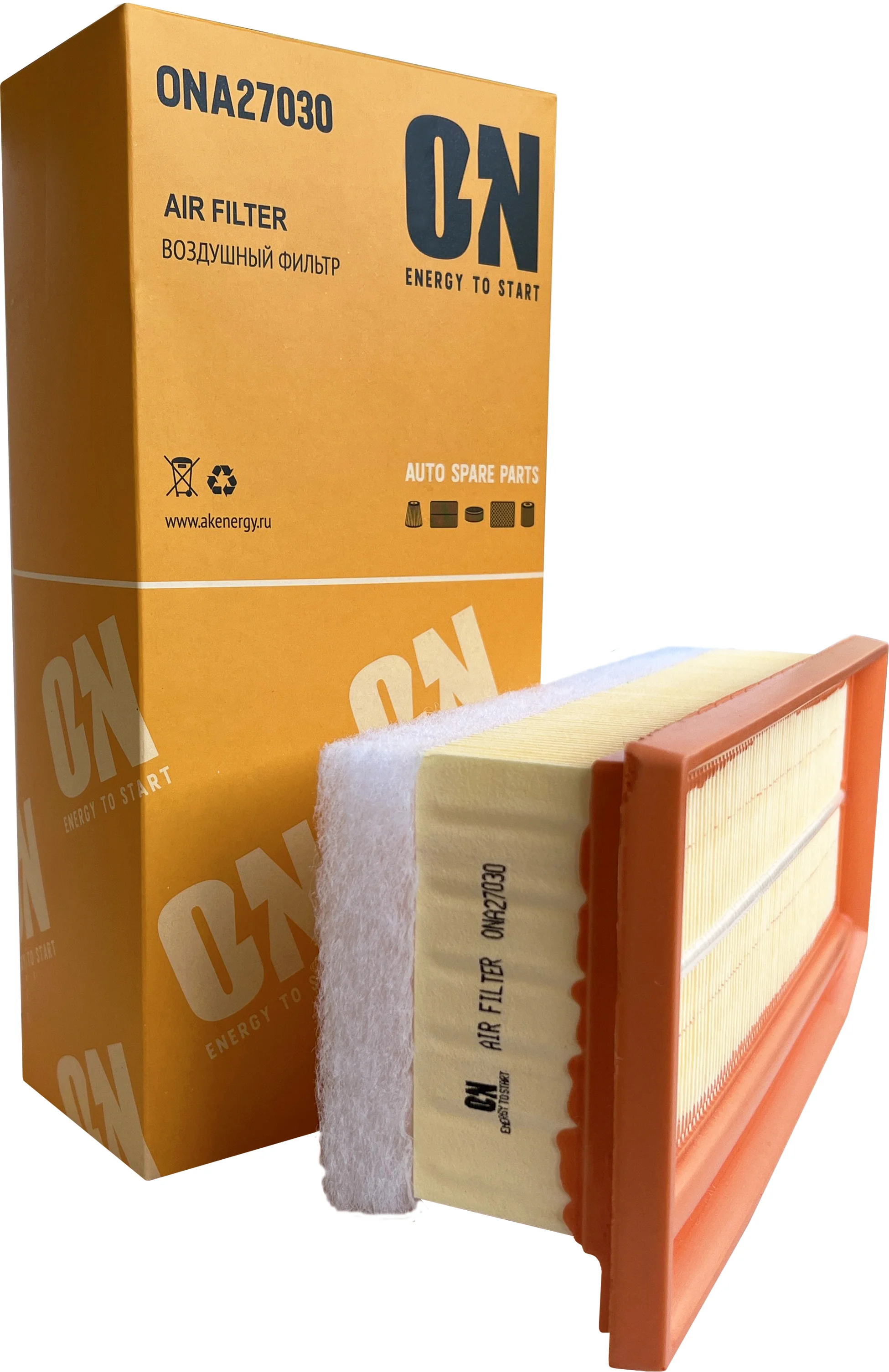 Фильтр воздушный ONА27030 (C27030, GB-962, LA-1900б, SB2386) RENAULT / LADA Фото 1