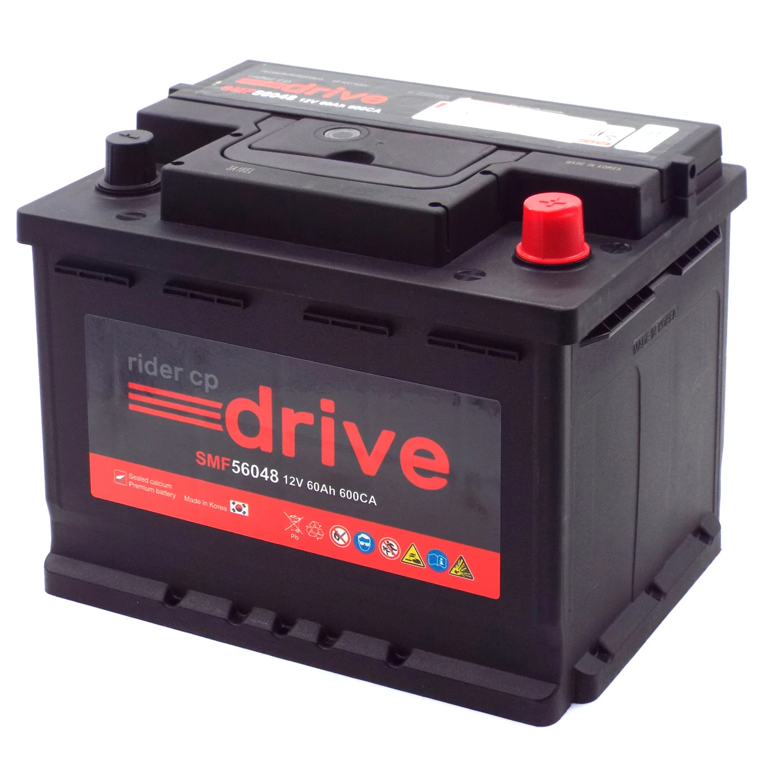 Аккумулятор RIDER SMF 56048 60 Ач о.п. Фото 1