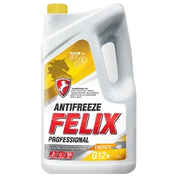 Антифриз FELIX Energy G12+ желтый, 5кг Фото 1