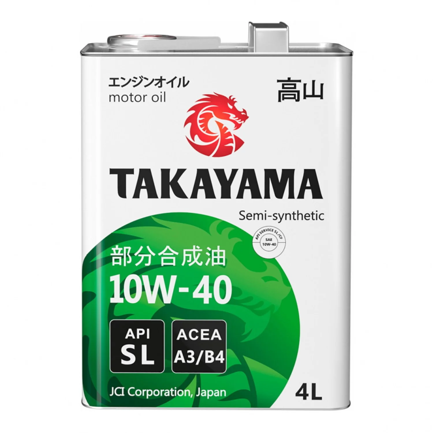 Масло моторное TAKAYAMA Safetec SL 10W-40, 4л РАСПРОДАЖА Фото 1