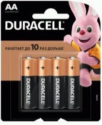 Батарейка AA LR06 Duracell BL*1 Фото 1