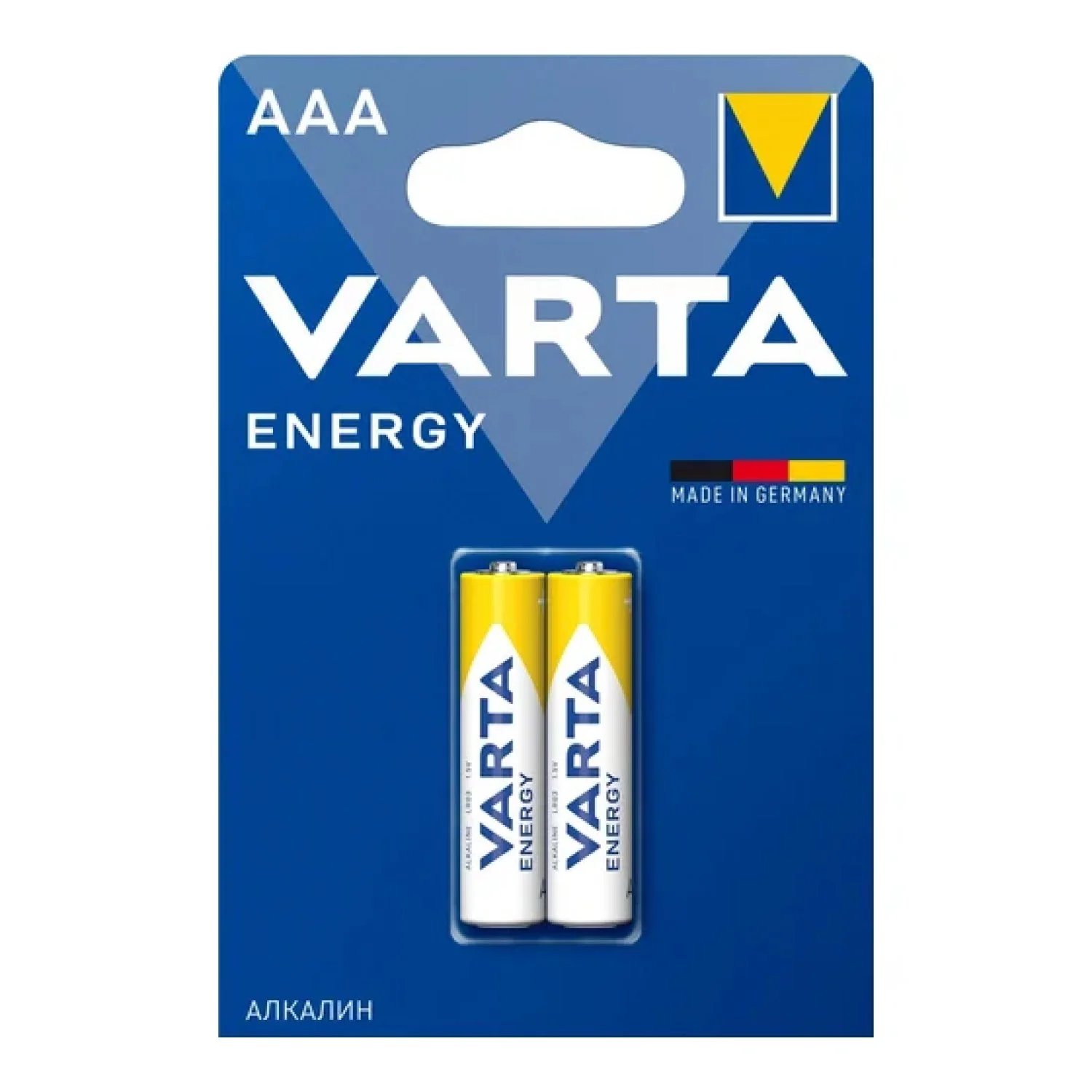 Батарейка VARTA LR03 AAA 1.5V BL*2 Фото 1
