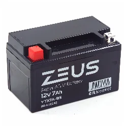 Аккумулятор ZEUS SUPER AGM 7 Ач п.п. (YTX7A-BS) Фото 1