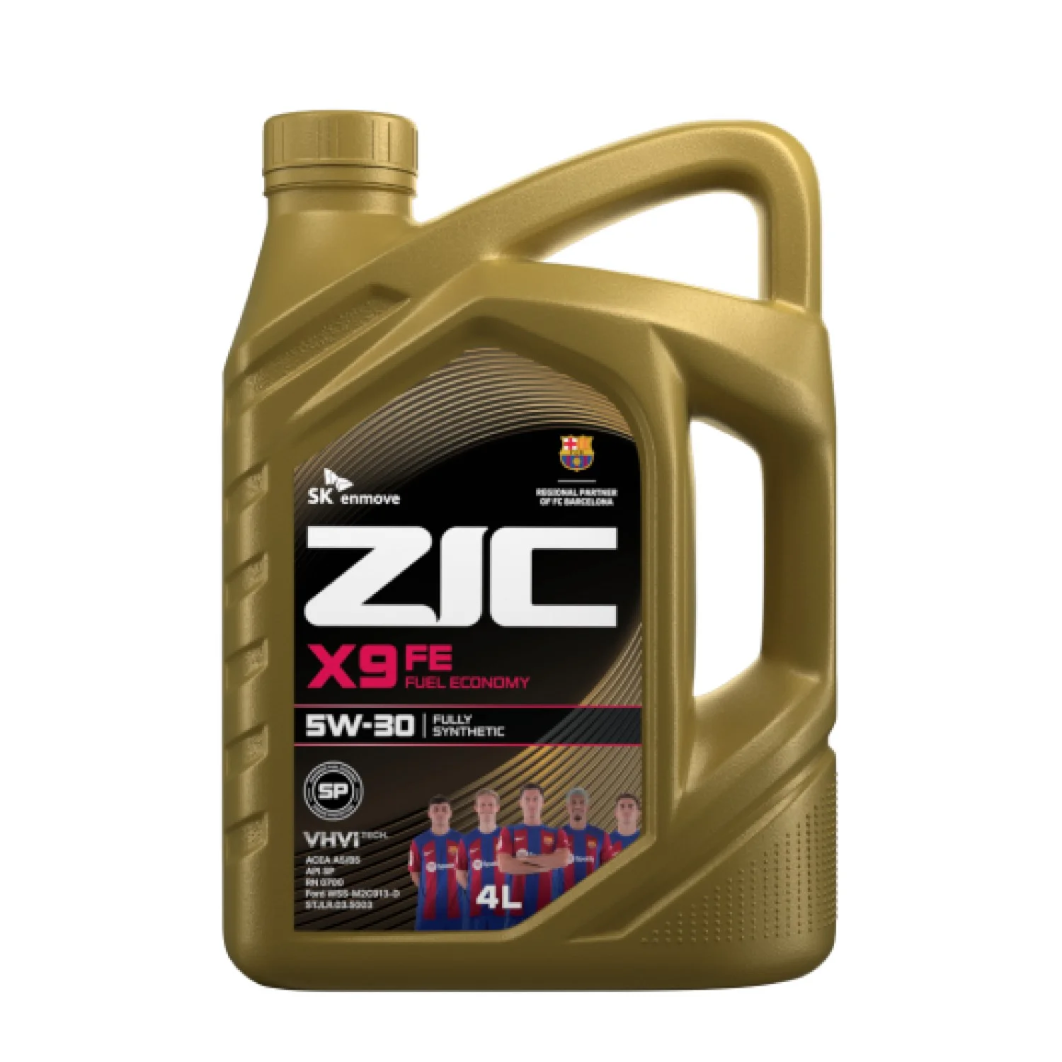 Масло моторное ZIC X9 FE 5W-30, 4л