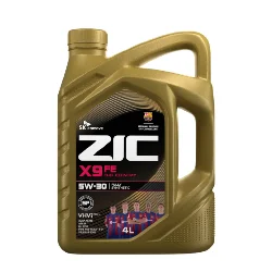 Масло моторное ZIC X9 FE 5W-30, 4л Фото 1