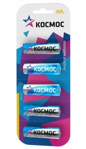 Батарейка Космос AA LR06 1.5V BL*1 Фото 1