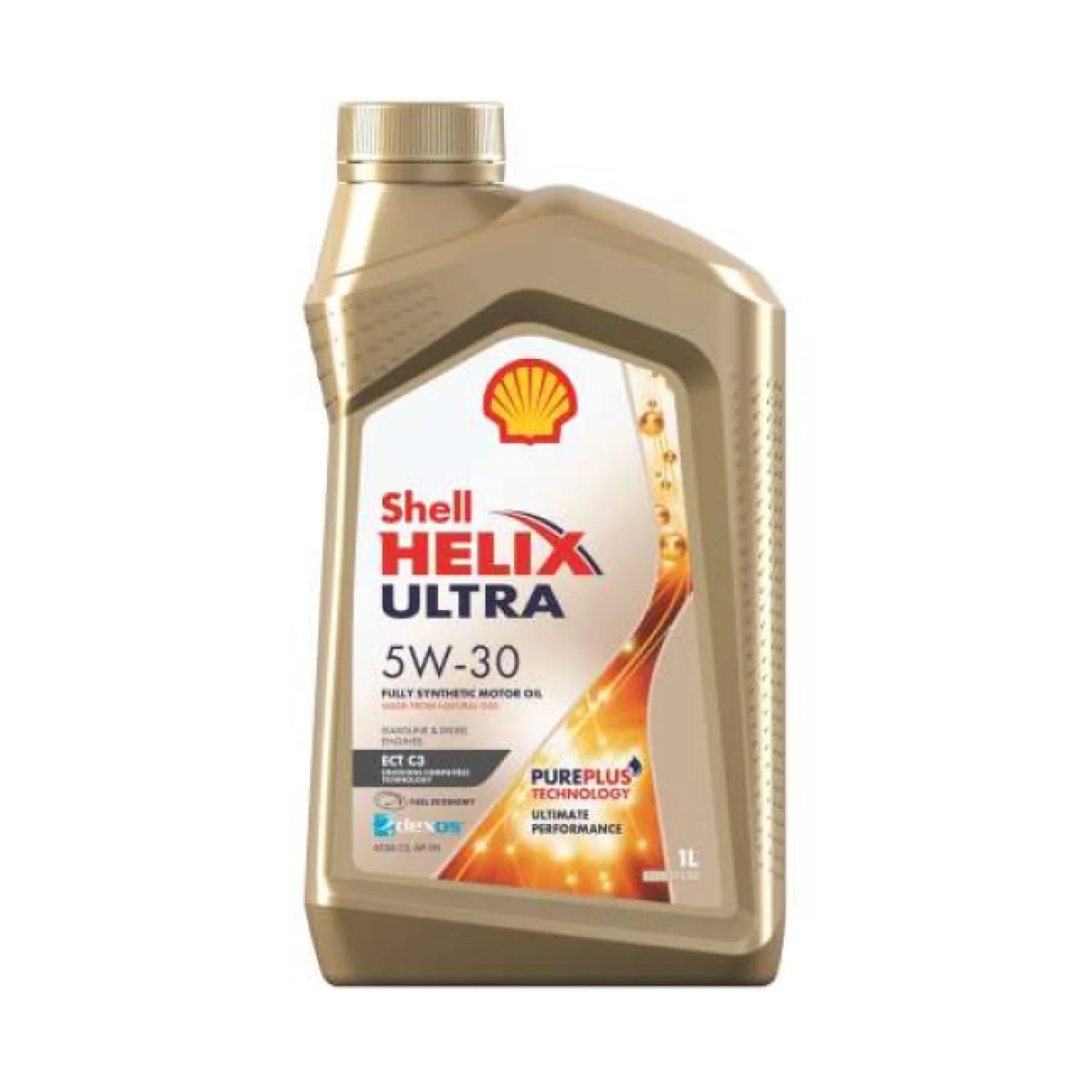 Масло моторное SHELL Helix Ultra ECT 5W-30, 1л Фото 1