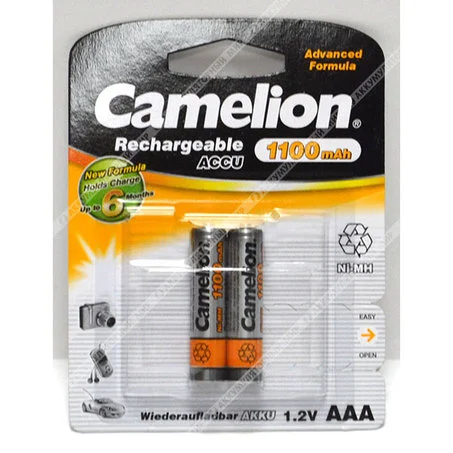 Аккумулятор Camelion R-03/AAA/1100 mAh BL*1 Фото 1