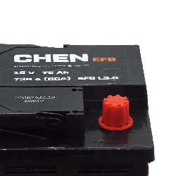 Аккумулятор CHEN EFB 75 Ач о.п. (730A) Фото 1