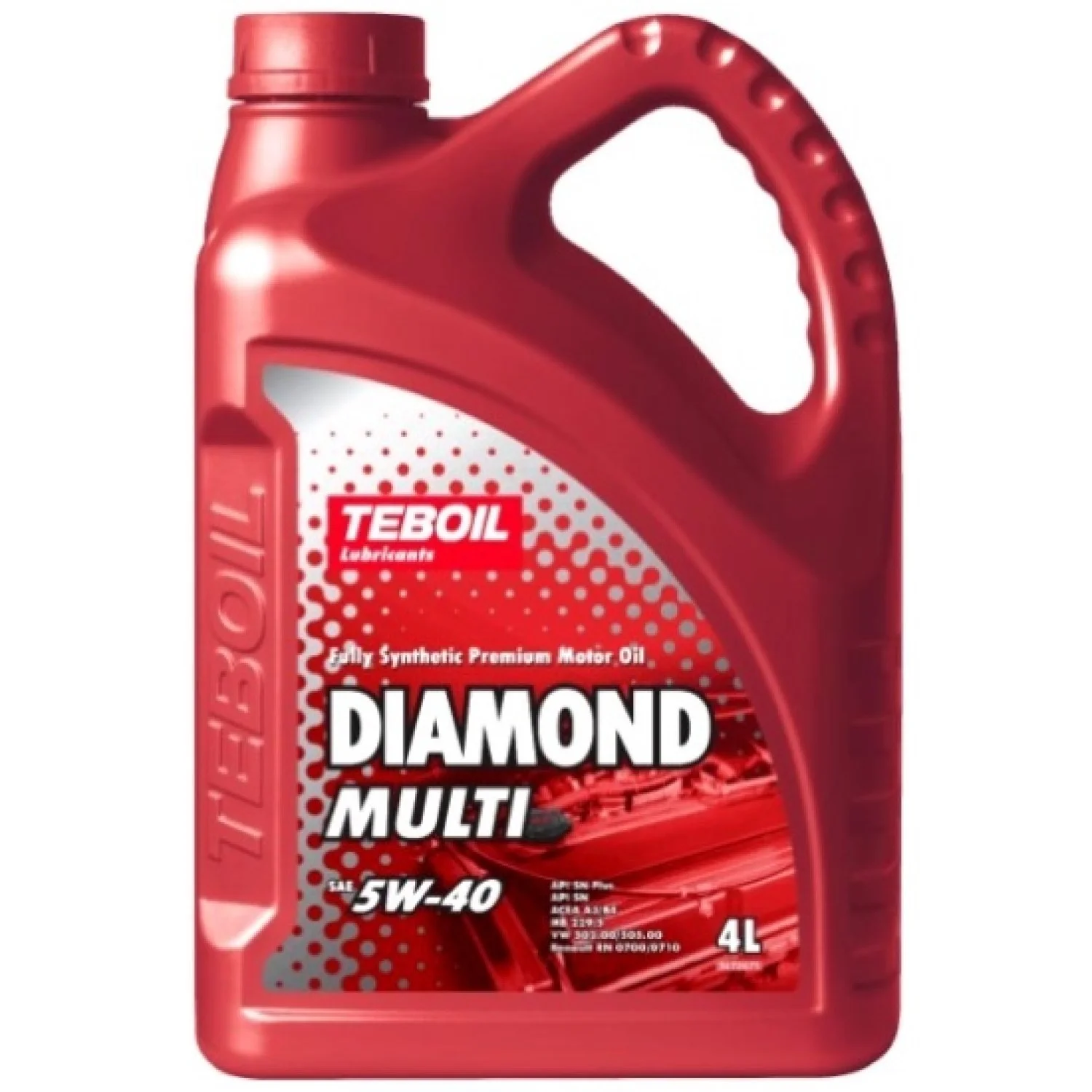 Масло моторное TEBOIL Diamond Multi 5W-40, 4л РАСПРОДАЖА Фото 1