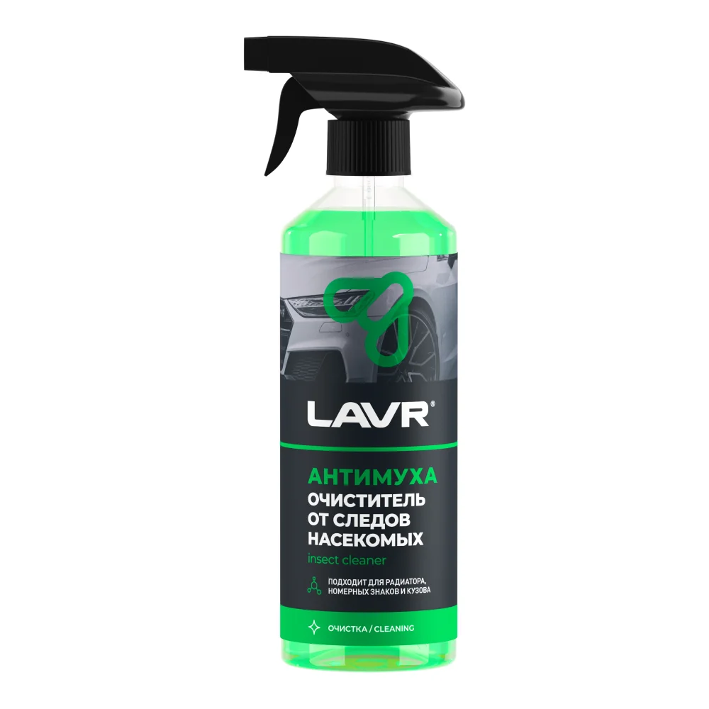Очиститель следов насекомых антимуха LAVR, 500 мл / Ln1421 Фото 1