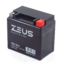 Аккумулятор ZEUS SUPER AGM 5 Ач о.п. (YTX5L-BS) Фото 1