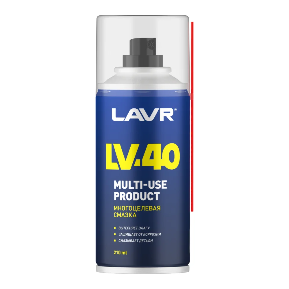 Смазка многоцелевая LAVR LV-40, 210мл / LN1484