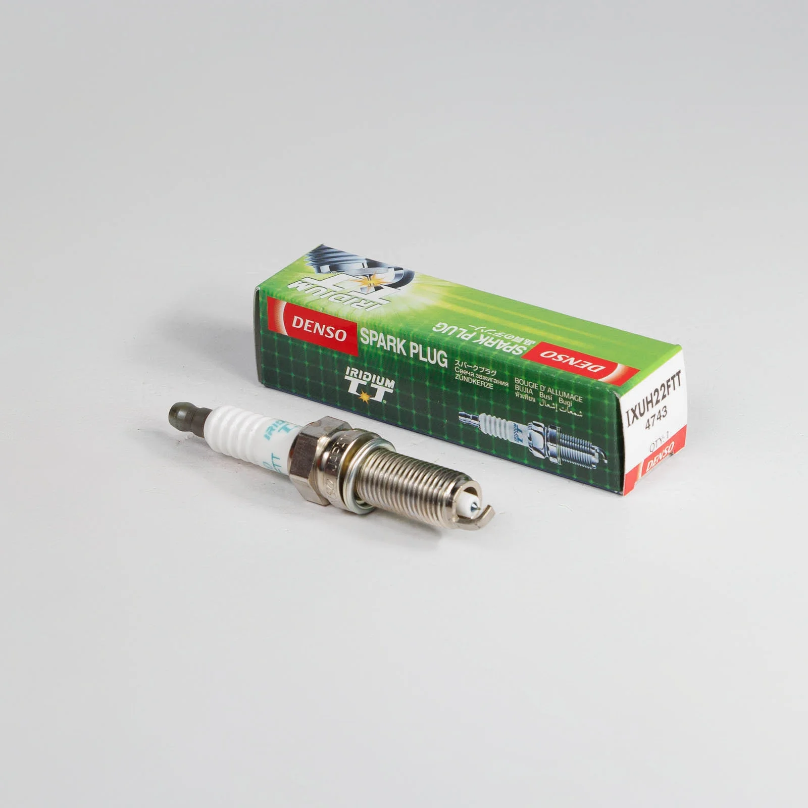 Свеча зажигания DENSO IXUH22FTT 4743 Iridium (SP-199) Фото 1