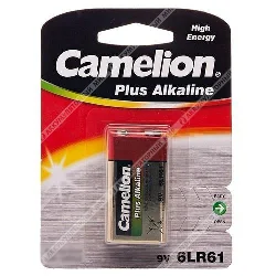 Батарейка Camelion 6LR61 9V BL*1 Крона Фото 1