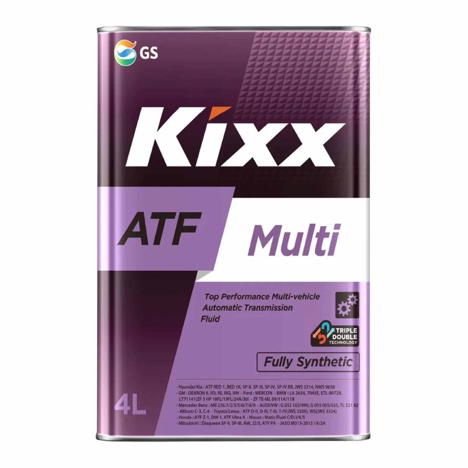 Масло трансмиссионное KIXX ATF Multi, 4л