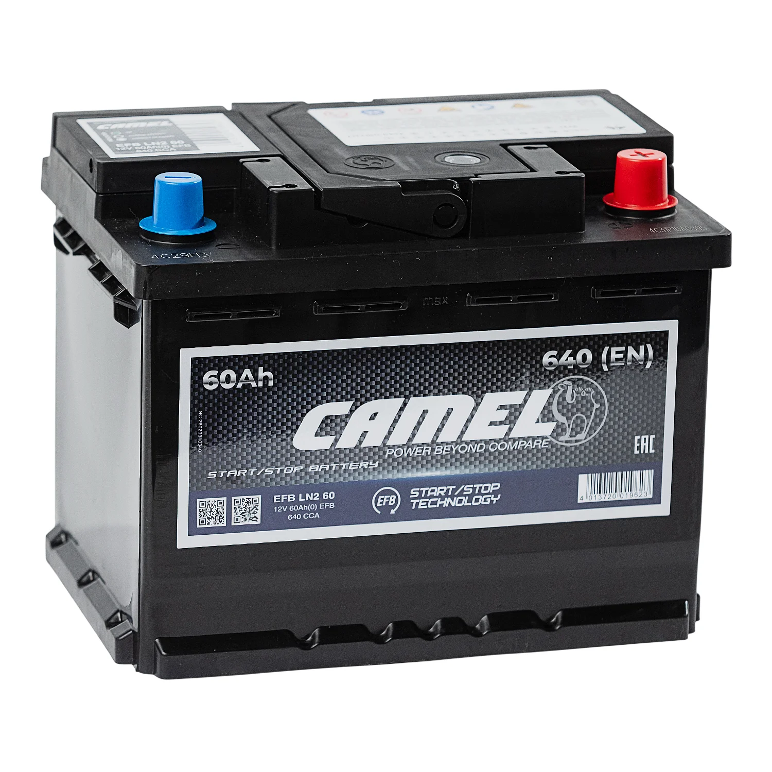 Аккумулятор CAMEL EFB 60 Ач о.п.