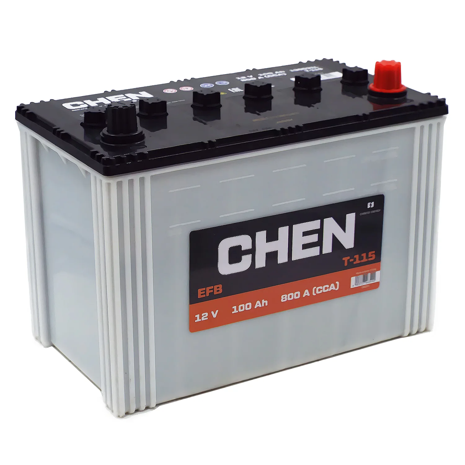 Аккумулятор CHEN EFB T-115 130D31L Asia 100 Ач о.п. (800A)