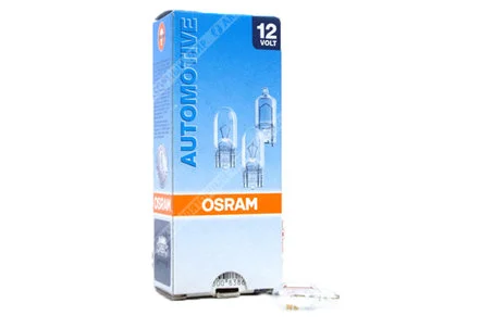 Лампа накаливания W2W 12V W2.1x9.5d OSRAM 2820 Фото 1