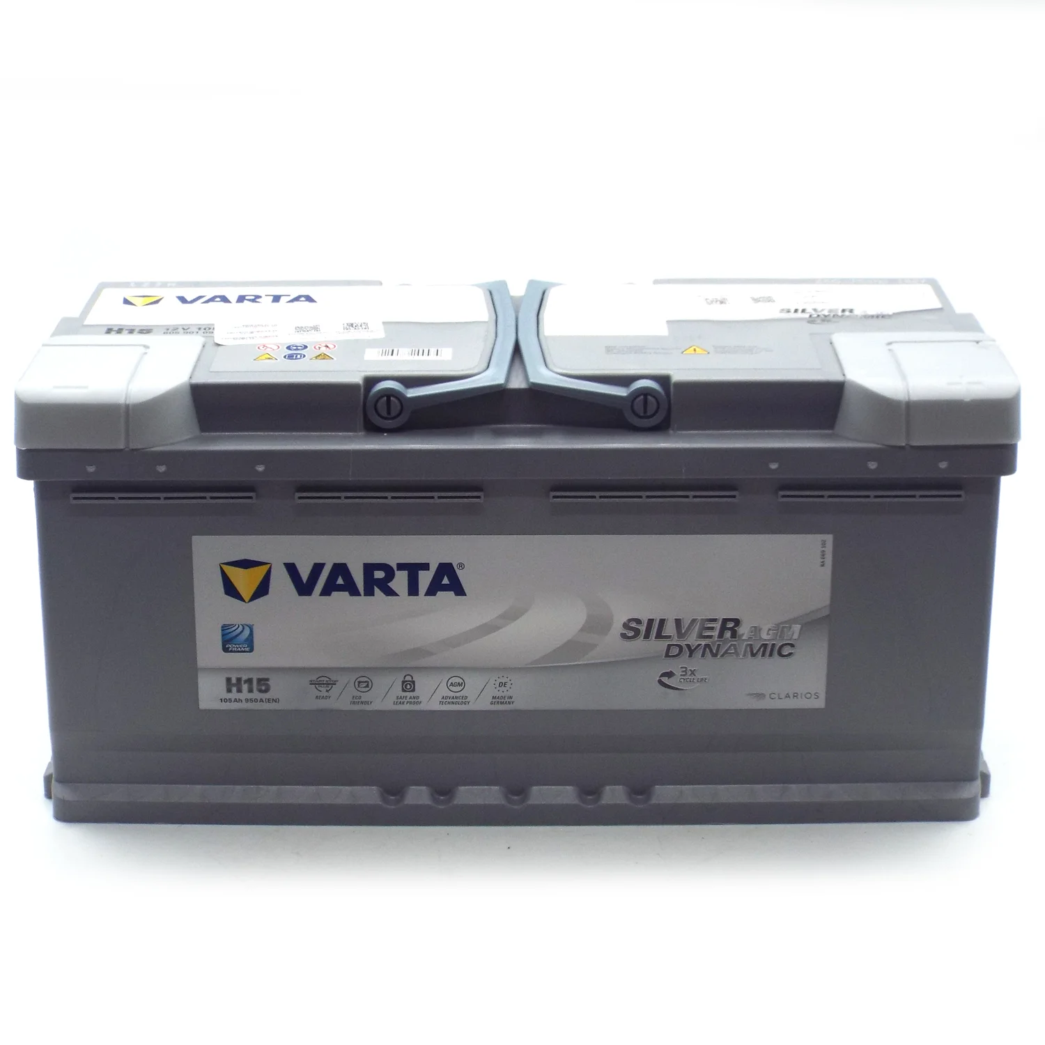 Аккумулятор VARTA Silver Dynamic AGM Н15 (A4) 105 Ач о.п. Фото 1