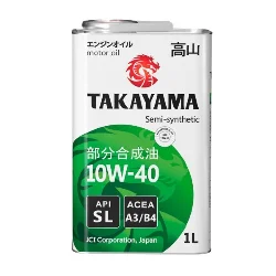 Масло моторное TAKAYAMA Safetec SL 10W-40, 1л РАСПРОДАЖА Фото 1